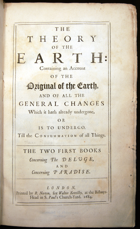 Theory of the Earth, vol. 1 | galileo